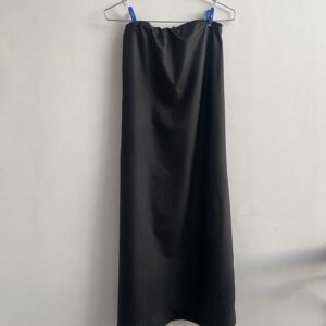 Black Bias Skirt