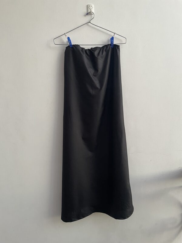 Black Bias Skirt